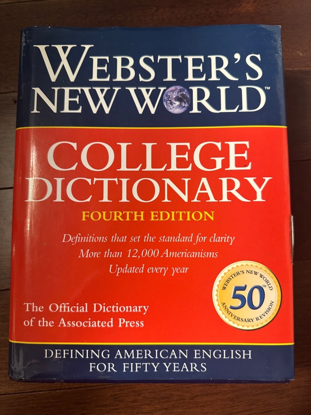 Webster's New World College Dictionary - 50th Anniversary Edition Hardcover